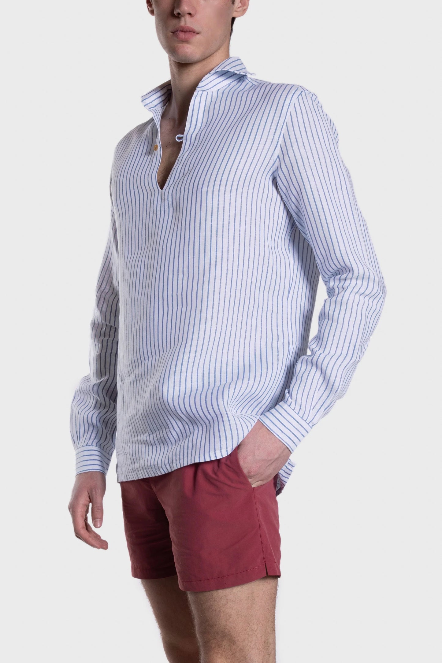 Camicia Capri Righe Blu