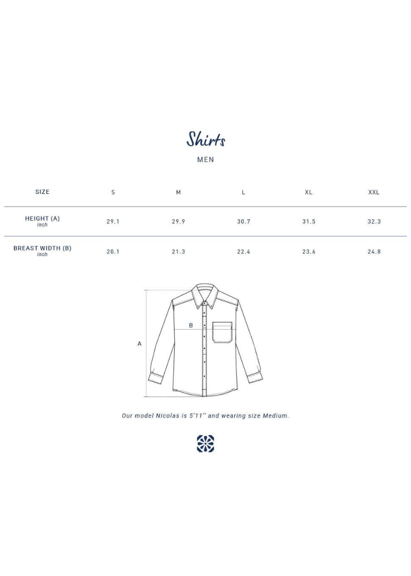 Shirt Classic Collar Seersucker