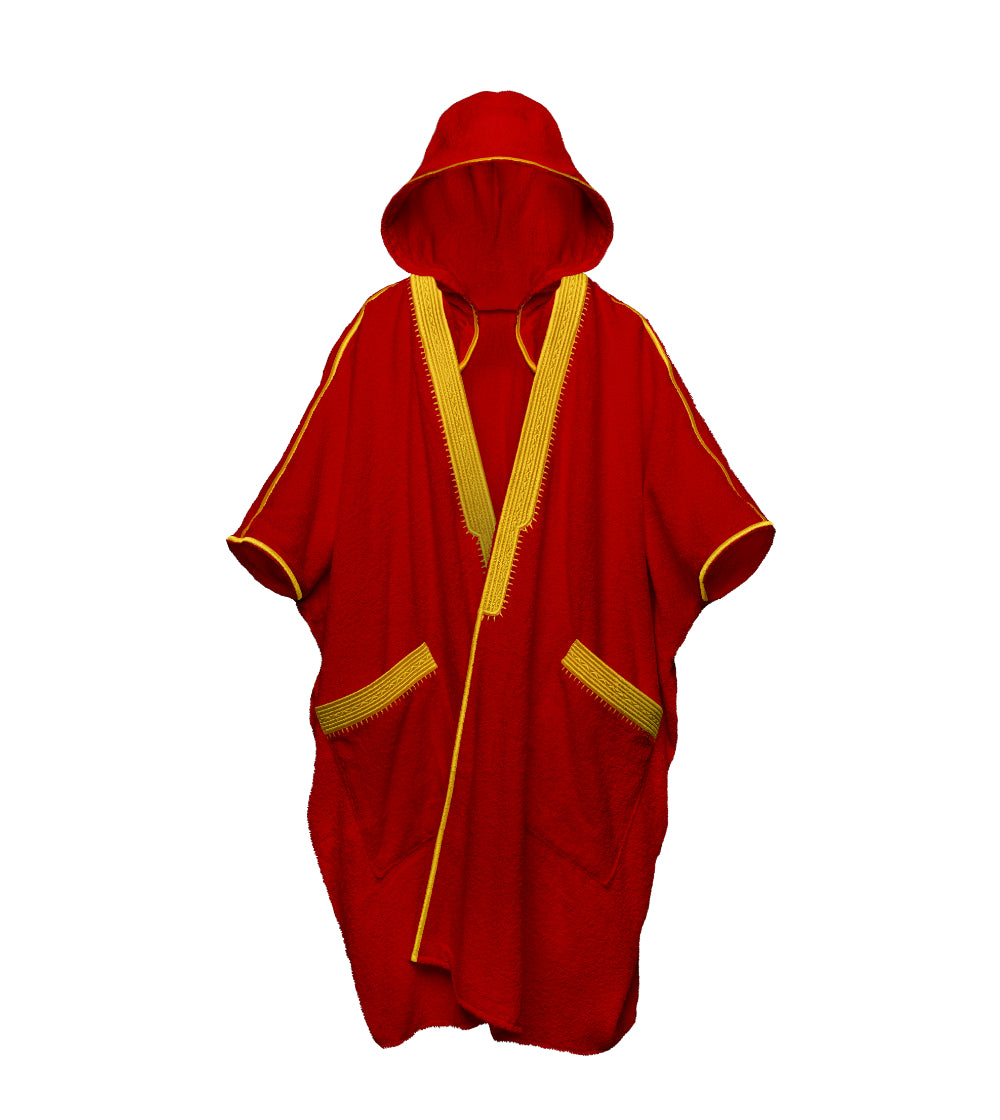Drop Top Bisht (100% Natural Cotton)