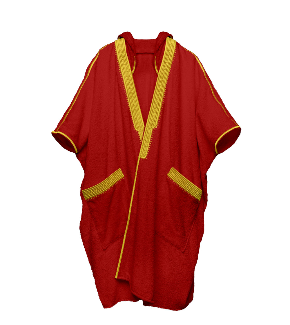 Drop Top Bisht (100% Natural Cotton)