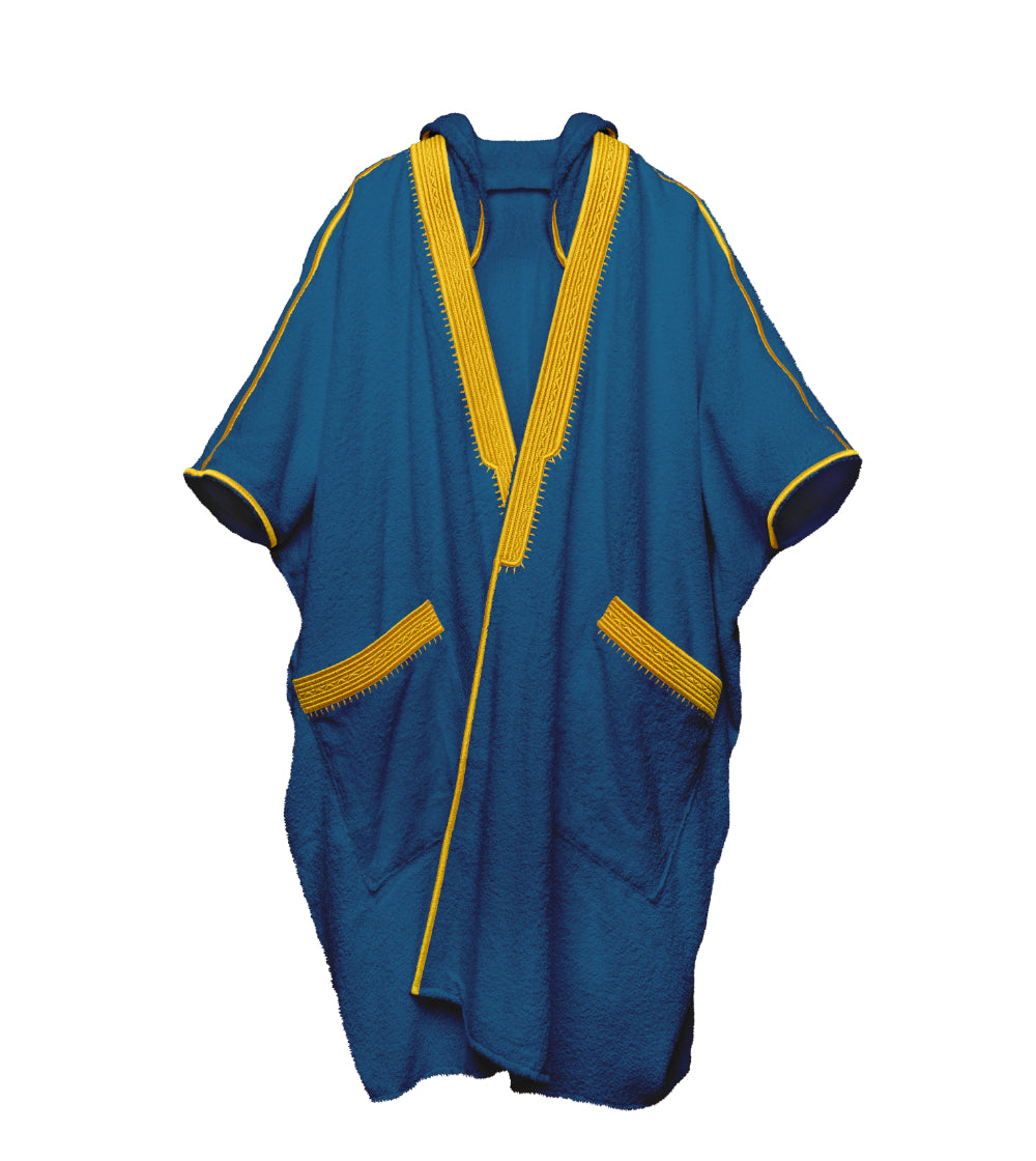 Drop Top Bisht (100% Natural Cotton)