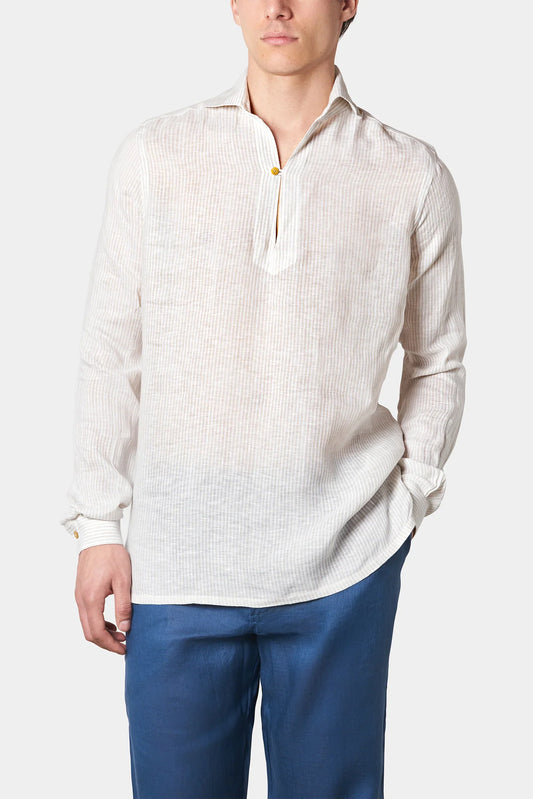 Camicia Capri Righe Sabbia