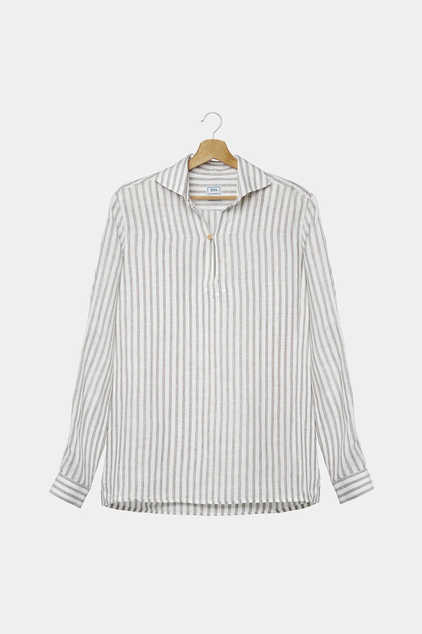 Camicia Capri Righe Verdi