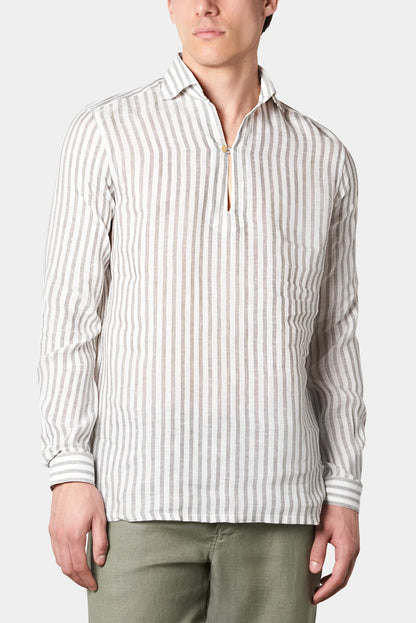 Camicia Capri Righe Verdi