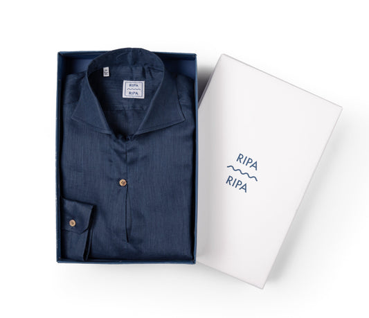 Camicia Capri Blu Notte