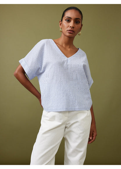 Tarra Textured Top