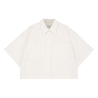 Utility Cropped Shirt