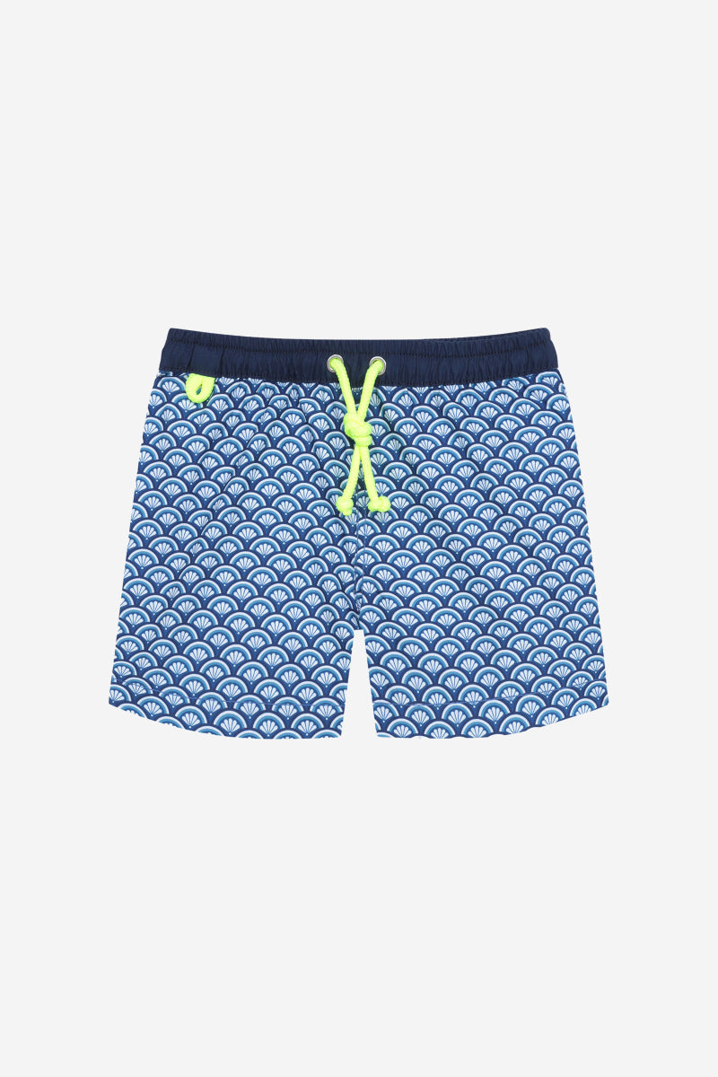 Meno Swim Shorts - Blue Kyoto