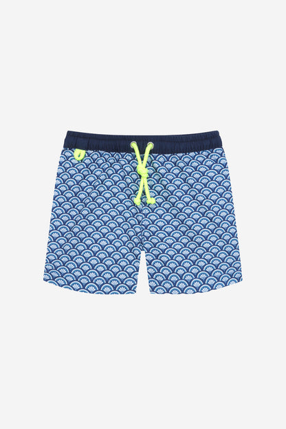 Meno Swim Shorts - Blue Kyoto