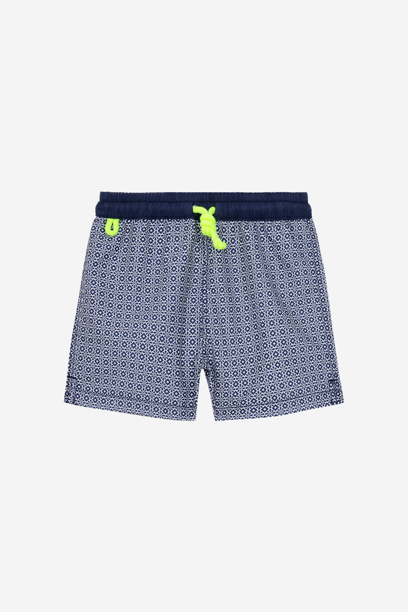 Meno Swim Shorts - Azulejos