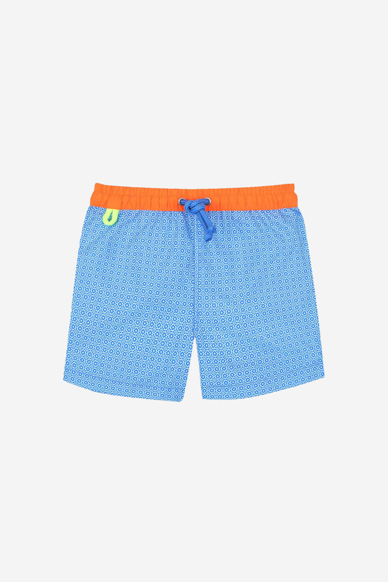 Meno Swim Shorts - Azulejos