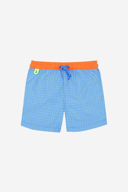Meno Swim Shorts - Azulejos