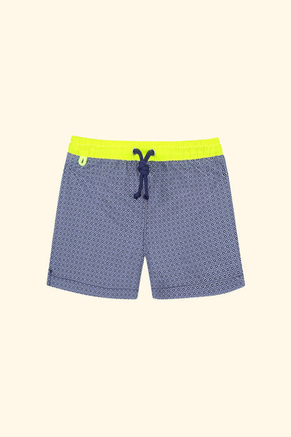 Meno Swim Shorts - Sunny Azulejos