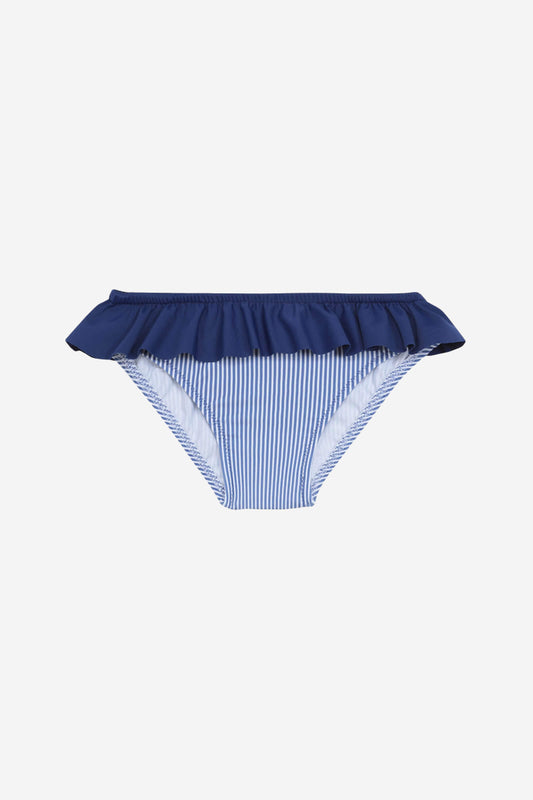 Octavie Swimming Bottom - Blue Seersucker