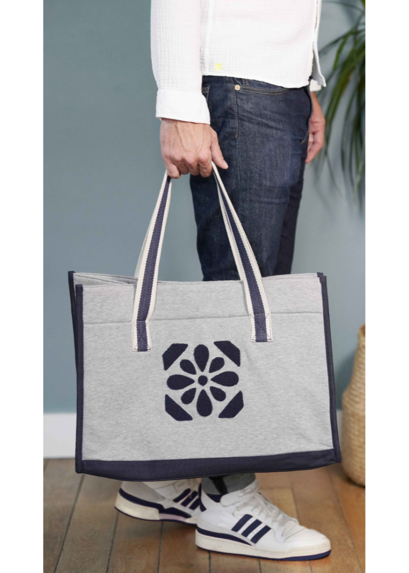Fleece beach bag